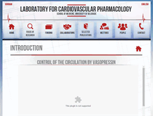 Tablet Screenshot of cardiovascularpharmacology.com